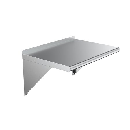 AMGOOD Stainless Steel Wall Shelf, 24 Long X 24 Deep AMG WS-2424